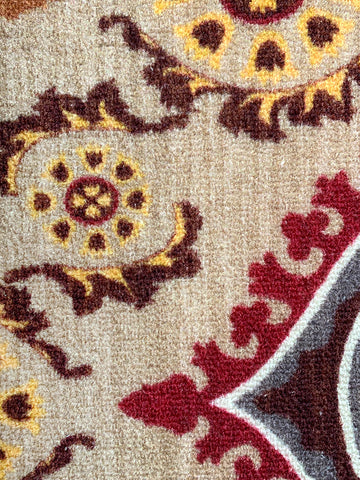 Athom Living Persian Maroon Premium Anti Slip Printed Door Mat