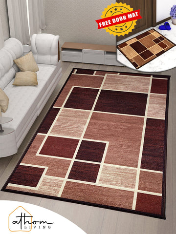 Athom Trendz Box it Up Premium Anti Skid Carpet 150x240 cm