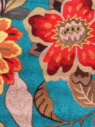 Athom Living Floral Love Premium Anti Slip Printed Carpet