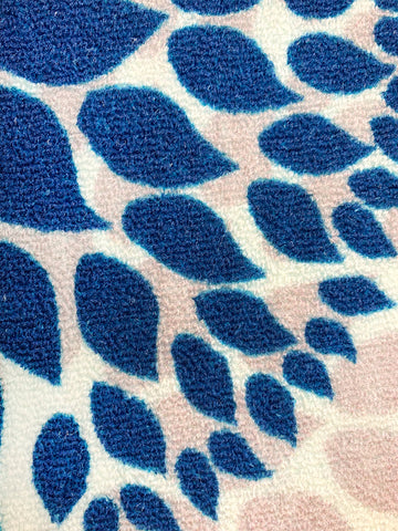 Athom Living Drop Blue Premium Anti Slip Printed Carpet