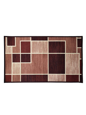 Athom Living Drop Blue Premium Anti Slip Printed Carpet