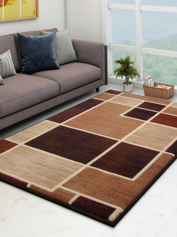 Athom Living Box it Up Premium Anti Slip Printed Carpet