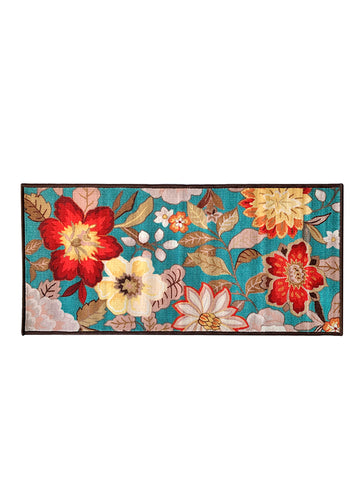 Athom Living Floral Love Premium Anti Slip Printed Runner Carpet