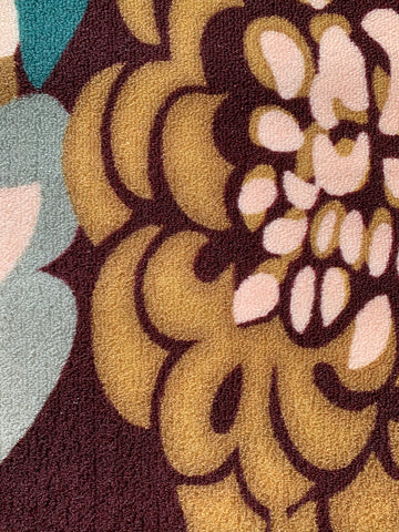 Athom Living Flower Canvas Premium Anti Slip Printed Runner Carpet