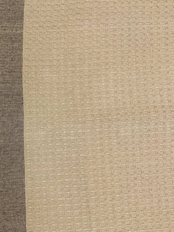 Athom Living Ecosaviour Premium Cotton Bath Towel Waffle Beige- Large