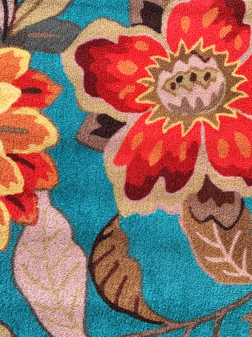 Athom Living Floral Love Premium Anti Slip Printed Doormat, Runner & Carpet Set