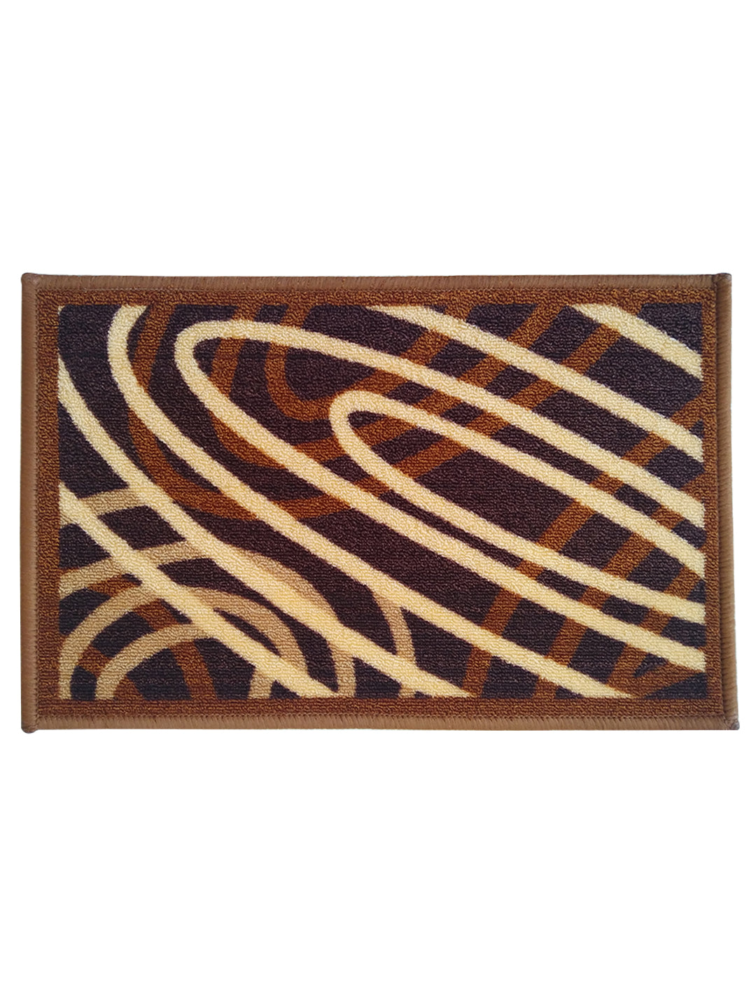 Athom Living Premium Beige Anti Skid and Slip Doormat, high-quality material, perfect for front door or indoor use, elegant design, non-slip backing ensures this doormat or bathmat stays in place.