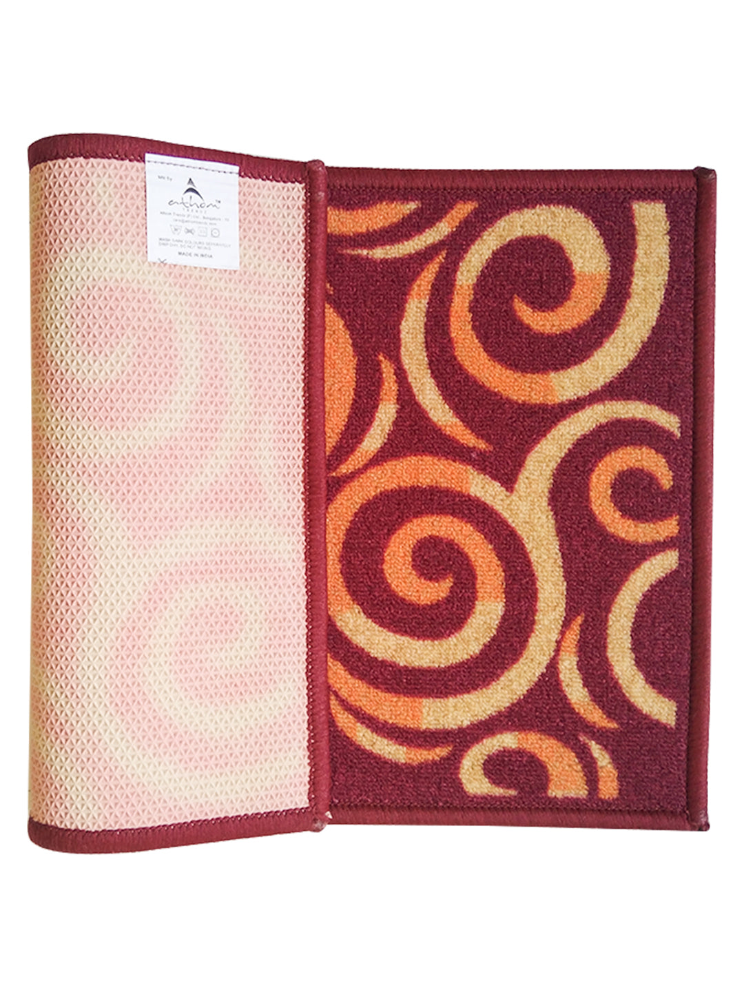 Athom Living presents Eazy Home Premium Beige Anti Slip Doormat, a soft yet durable doormat or bathmat designed to trap dust, moisture, and dirt while adding elegance to your home.