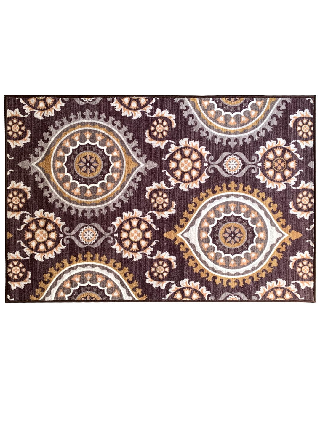 Athom Living’s Persian Brown Anti Slip Carpet set offers a durable doormat and runner, ideal for welcoming guests with elegance while protecting floors from dirt and slips.