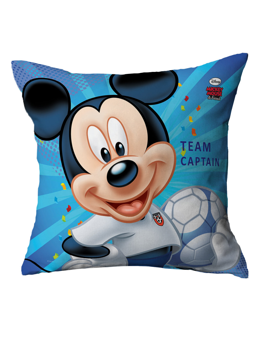 Bright Disney Mickey Mouse Kids Filled Cushion from Athom Living designed with premium fabric and soft cushion insert, ideal for children’s rooms, cozy seating, playful interiors, and adding fun Disney charm.