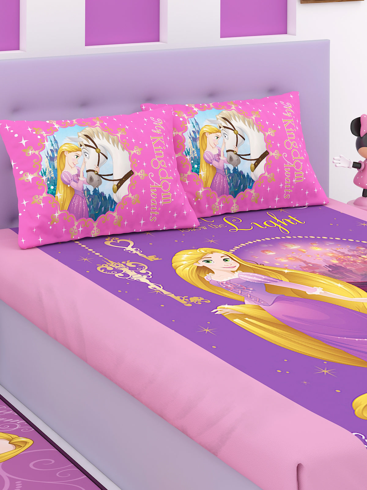 Disney Princess Kids Double Bedsheet