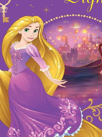 Disney Let Your Heart Follow the Light Princess Cotton Single Bedsheet Set