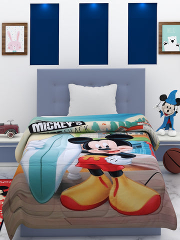 Disney Mickey's Shack Mickey Mouse Kids Comforter 380 GSM