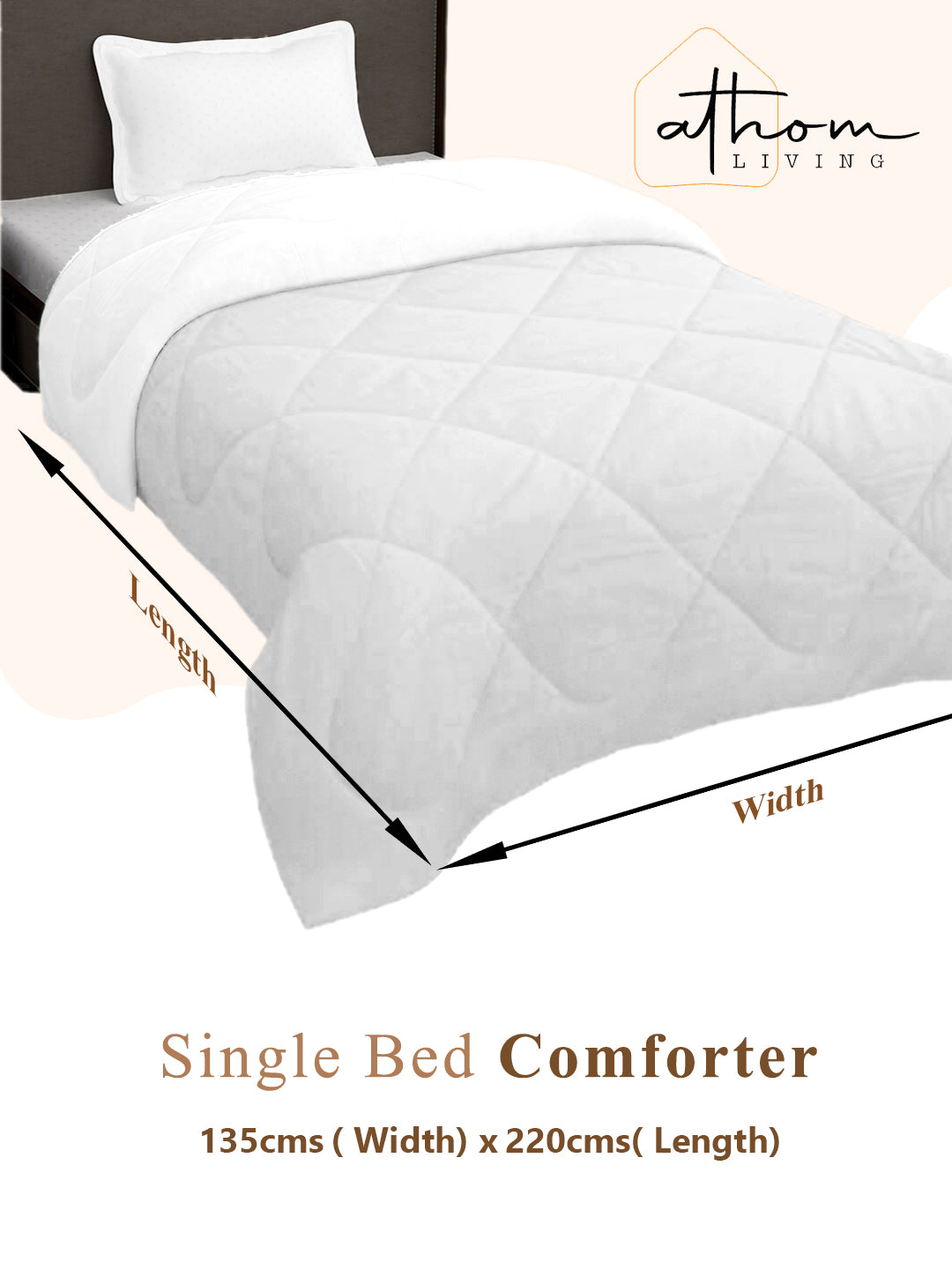 a picture of a bed with white sheets 