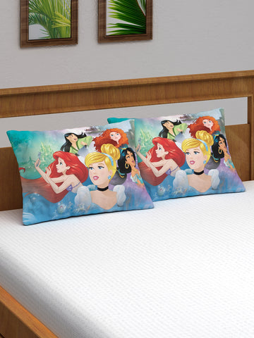 Disney Princess & Cindrella Group Kids Pillow Cover Pack Of 2
