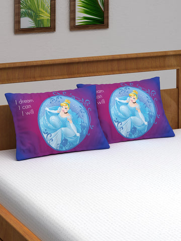 Disney I Dream I Can I Will Princess Kids Pillow Cover Pack Of 2