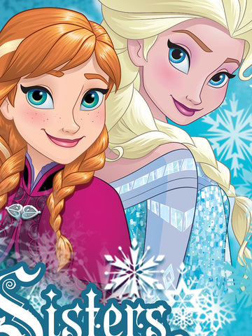 Disney Frozen Sisters Forever Cotton Single Bedsheet Set