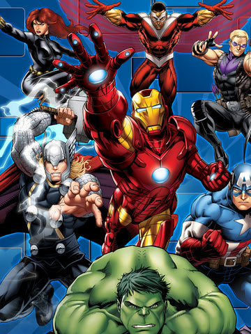 Marvel Avengers Assemble Cotton Single Bedsheet Set