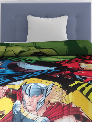 Marvel Captain America, The Hulk & Ironman Kids Comforter 380 GSM