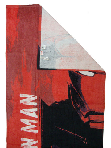 Marvel Red Ironman Kids Cotton Bath Towel 350 GSM 60x120 cm