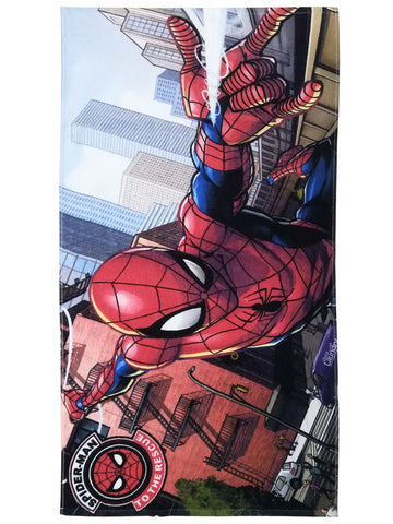 Athom Living Marvel Spiderman Kids Bath Towel 60x120 cm Pack of 2