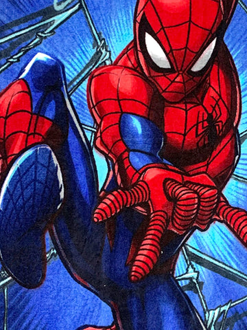 Athom Living Marvel Spiderman Kids Bath Towel 60x120 cm Pack of 2