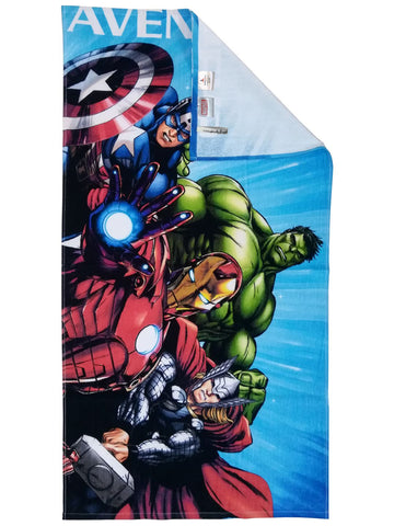 Athom Trendz Marvel Avengers Kids Bath Towel 60x120 cm Pack of Two