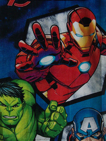 Athom Trendz Marvel Avengers Kids Bath Towel 60x120 cm Pack of Two