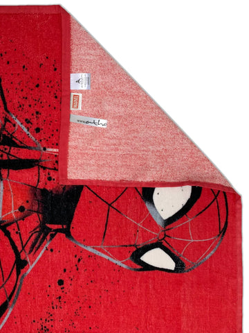 Athom Living Marvel I Am Amazing Spiderman & Avengers  Kids Bath Towel 60x120 cm Pack of 2