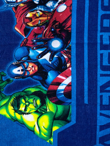 Athom Living Marvel Spiderman And Avengers Kids Bath Towel 60x120 cm Pack of 2