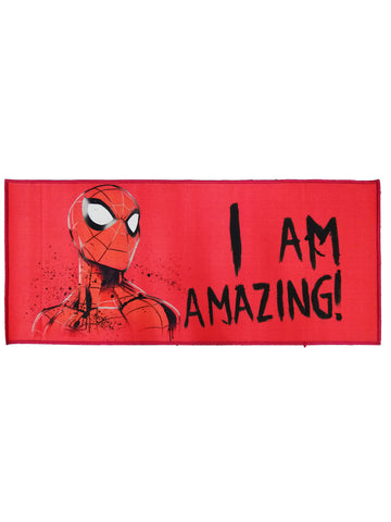 Marvel I'm Amazing Red Spiderman Kids Runner Carpet 2ft x 4.5ft