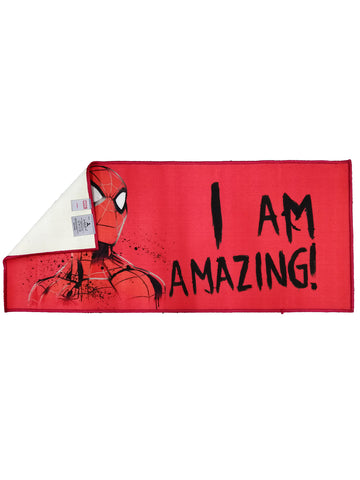 Marvel I'm Amazing Red Spiderman Kids Runner Carpet 2ft x 4.5ft