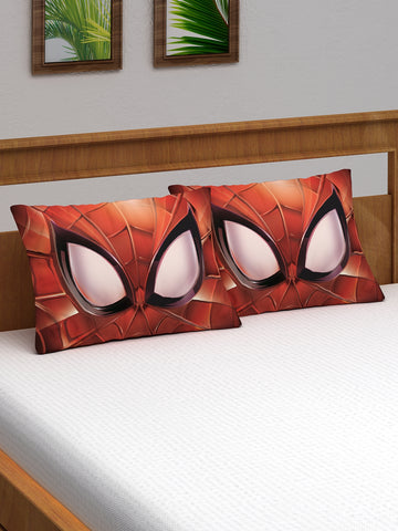 Marvel Spiderman Red Kids Pillow Cover Pack Of 2