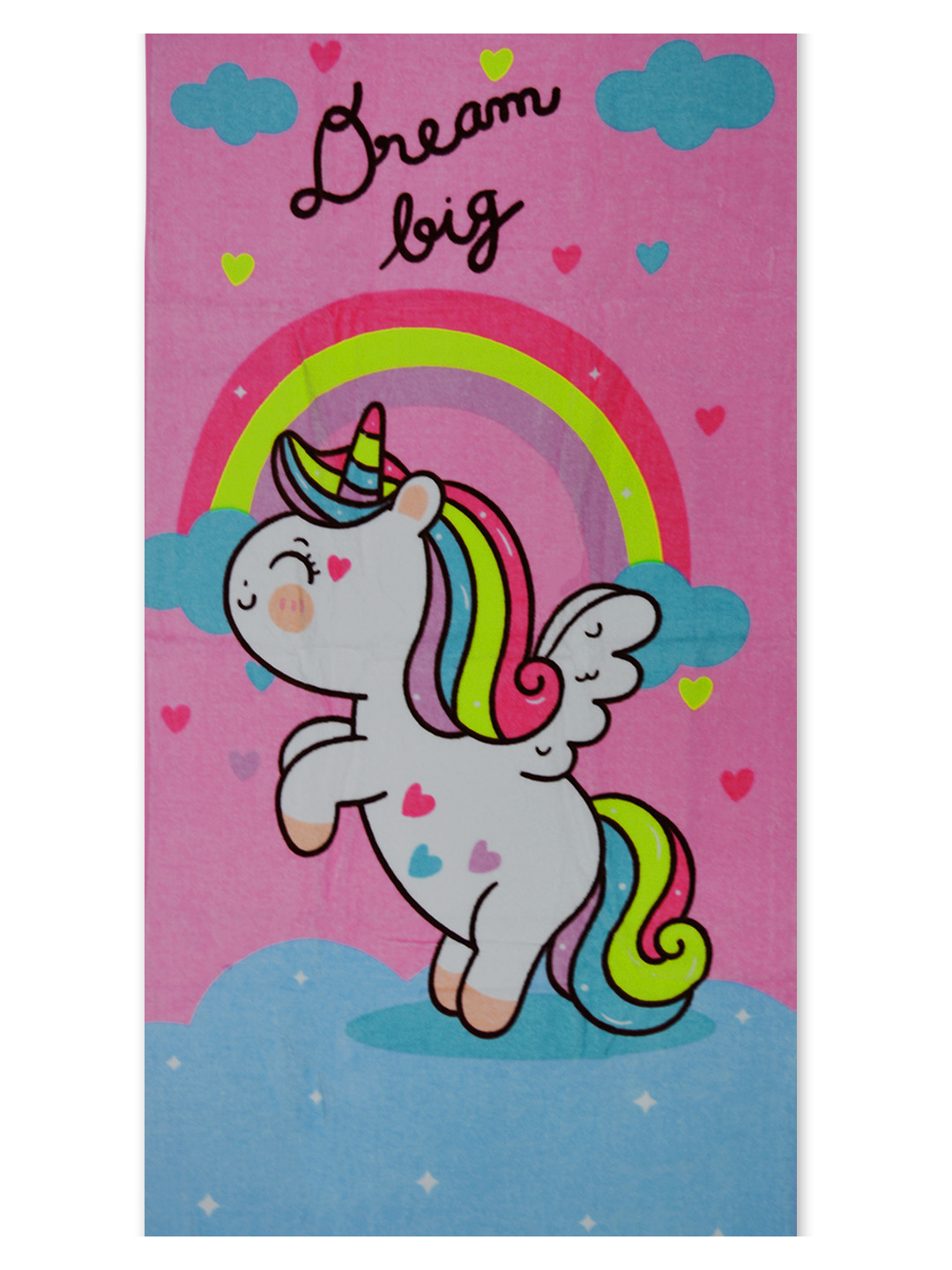 Make bath time fun with Athom Living Unicorn Kids Cotton Bath Towel 350 GSM 60x120 cm, a premium bath towel for kids that’s soft, durable, and features vibrant unicorn prints.