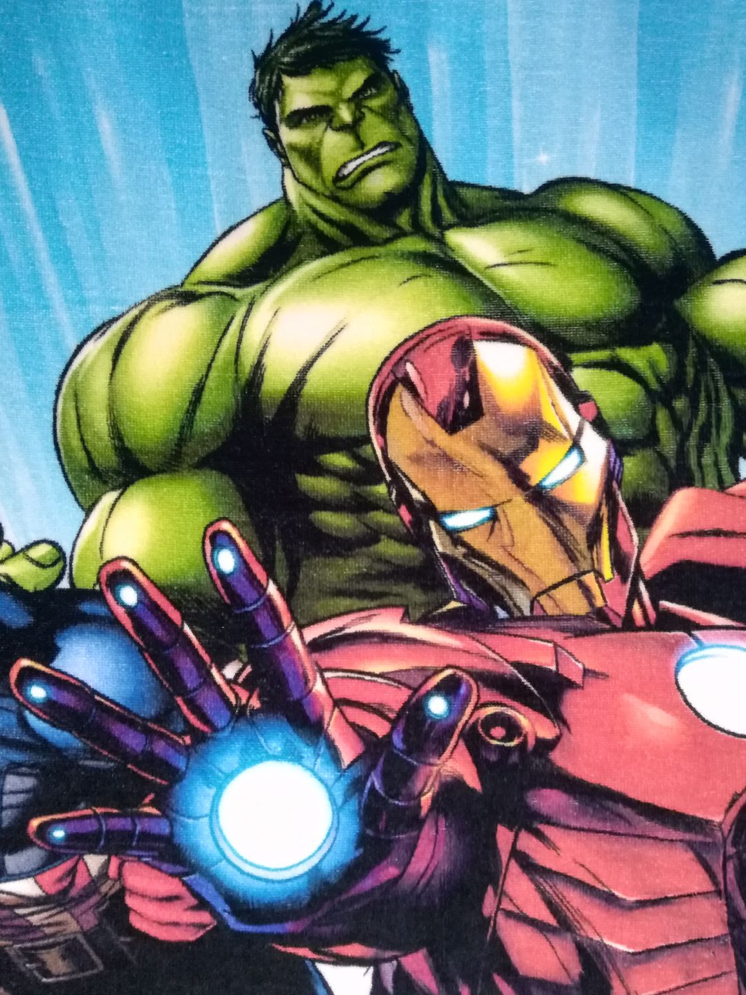 Marvel Avengers Assemble Kids Cotton Bath Towel combo pack by Athom Living, showcasing popular heroes, made with breathable cotton fabric that keeps kids comfortable while adding excitement to bath and pool time.