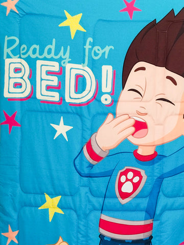 Paw Patrol Play Ready For Bed Kids Comforter 300 GSM 135x220 cm