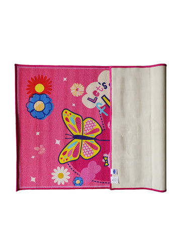 Peppa Pig Let's Go Fly kite Pink Kids Carpet 3ft x 5ft