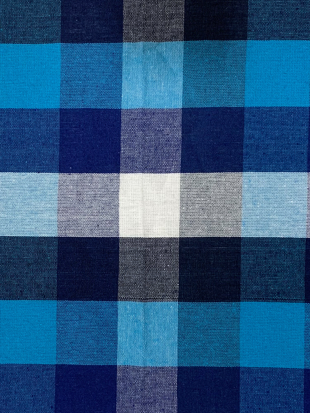 Premium Big Checks Cotton Multipurpose Kitchen Napkin by Athom Living featuring soft cotton fabric, perfect for wiping and serving needs and offered as kitchen napkins with pack of 6&12 for daily use.