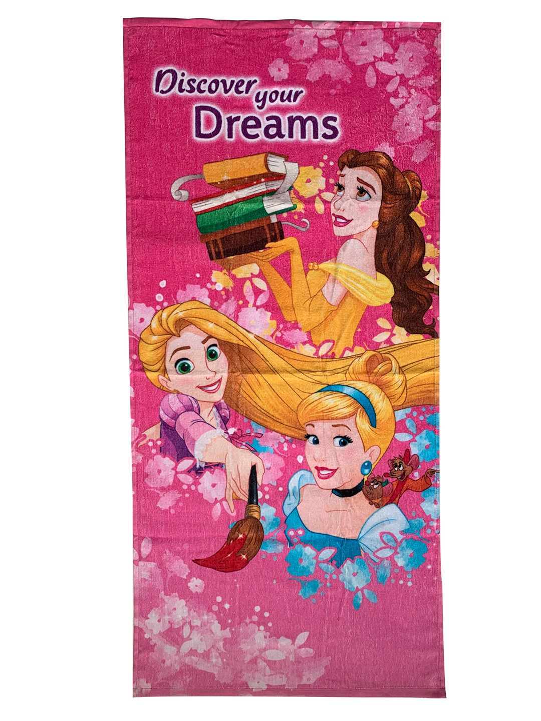 Premium cotton Disney Frozen and Princess Kids Bath Towel set by Athom Living, featuring bright colors and playful designs, safe for kids’ delicate skin, suitable for home, travel, poolside, and everyday bathing routines.