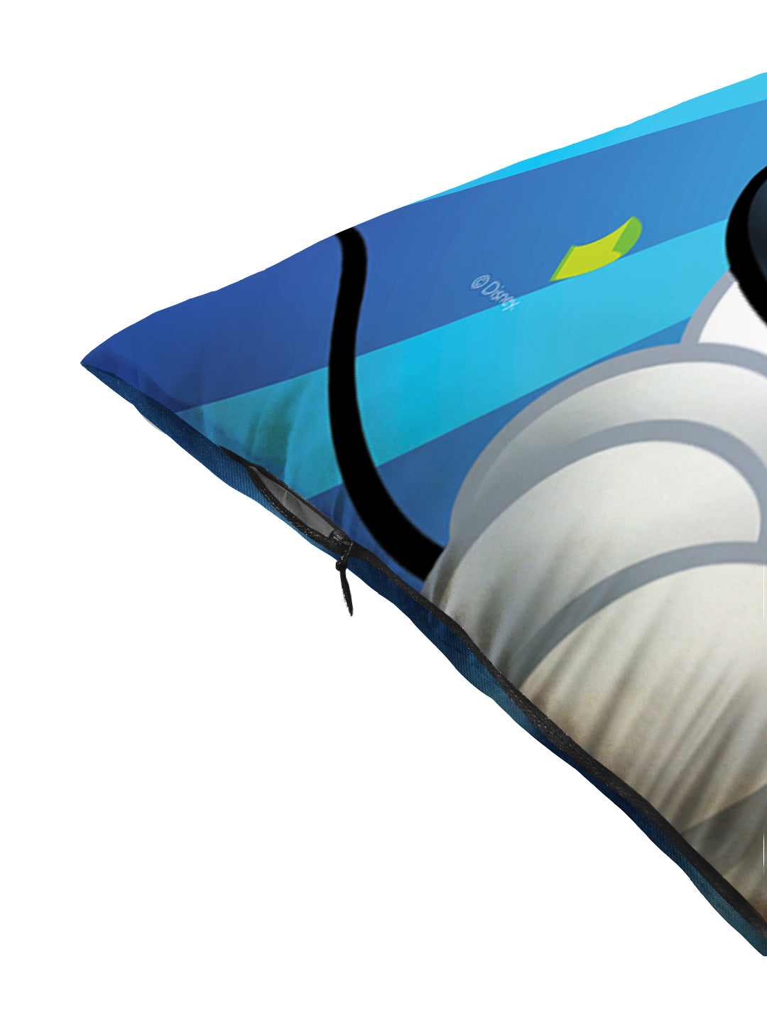 Soft and comfy Disney Mickey Mouse Kids Filled Cushion by Athom Living made for children, featuring a cheerful Mickey print, plush filling, and kid-friendly design that enhances bedroom and playroom decor.