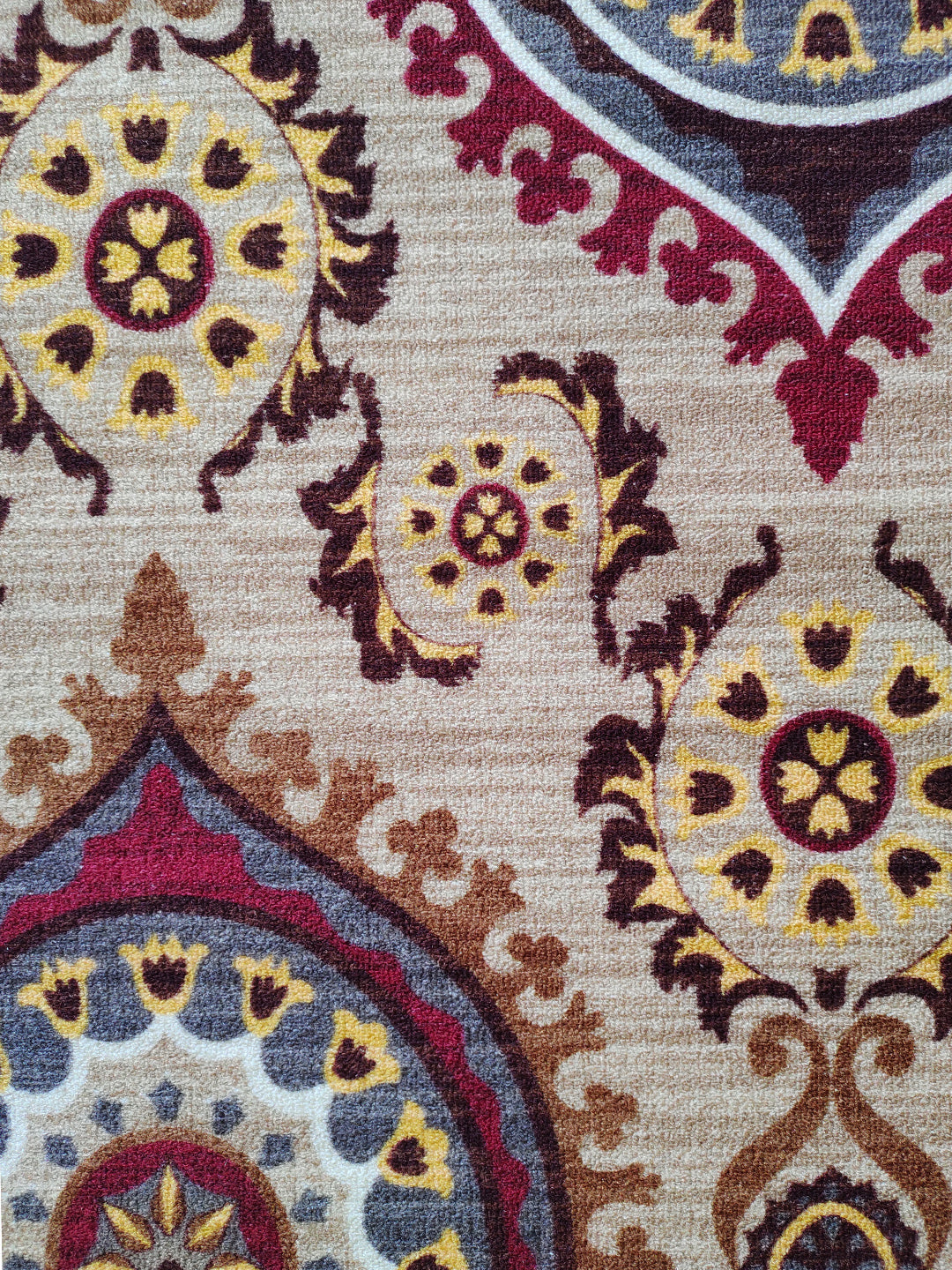 Upgrade your home with Athom Living’s Persian Maroon Doormat, Runner & Carpet, designed to resist wear, provide comfort underfoot, and add a touch of elegance to your interiors.