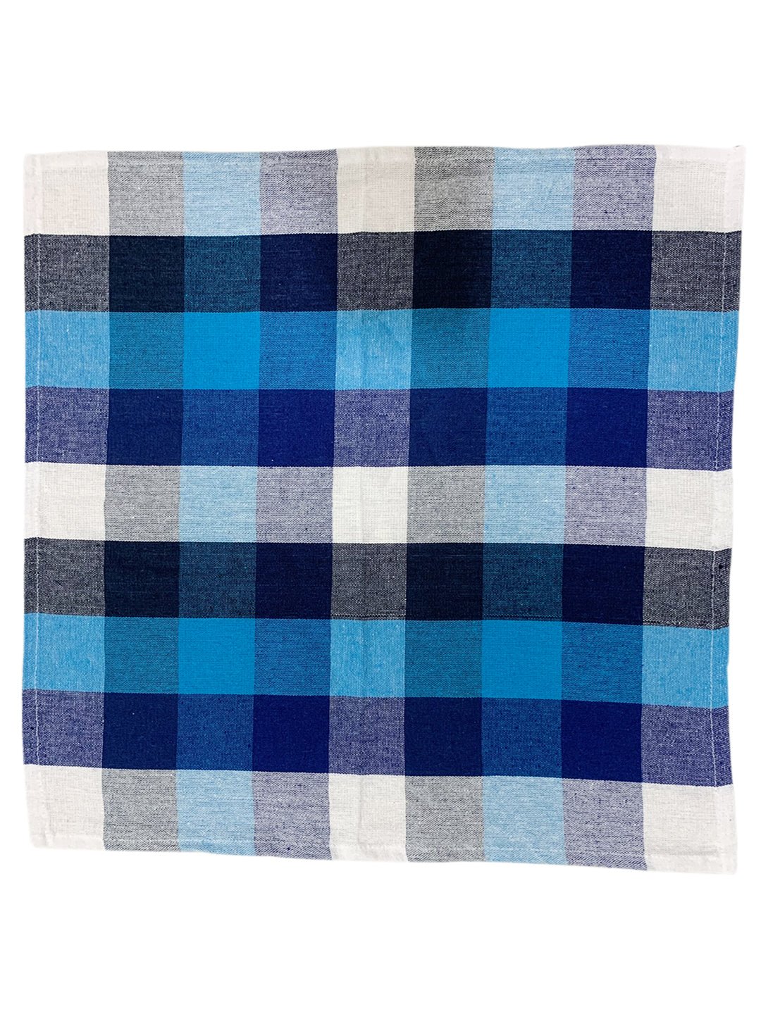 Athom Living Big Checks Cotton Multipurpose Kitchen Towel/Cleaning Cloth 45x45 cm - Athom Living