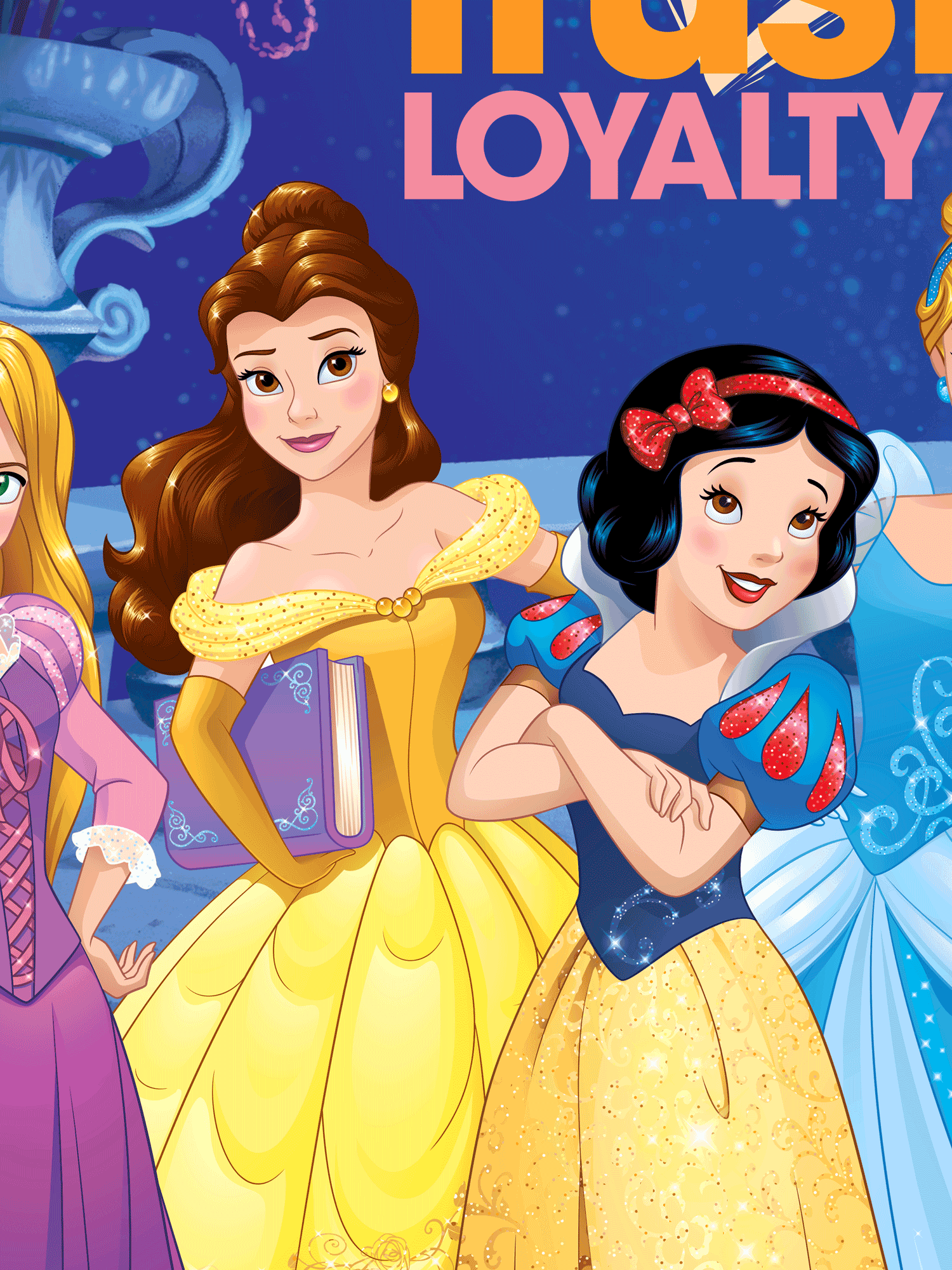 Athom Living Disney Frozen Make Your Own Magic Pink Cotton Double Bedsheet Set - King Size - Athom Living