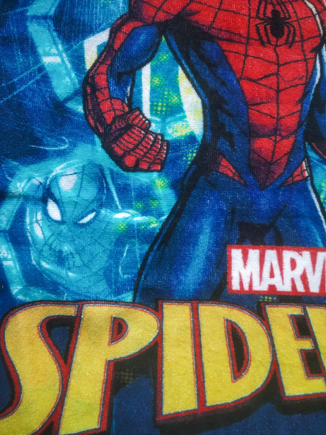 Athom Living Marvel Spiderman Kids Hooded & Bath Towel Combo 60x120 cm - Athom Living