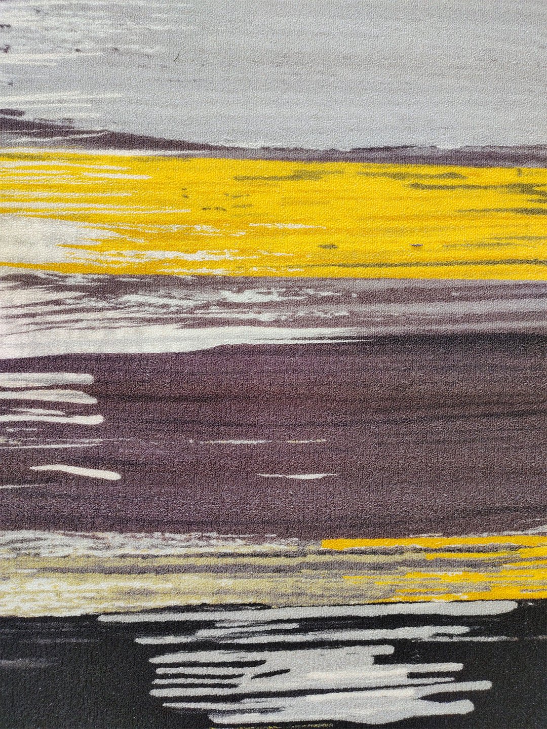 Canvas Yellow Premium Anti-Slip Printed Carpet by Athom Living - Athom Living