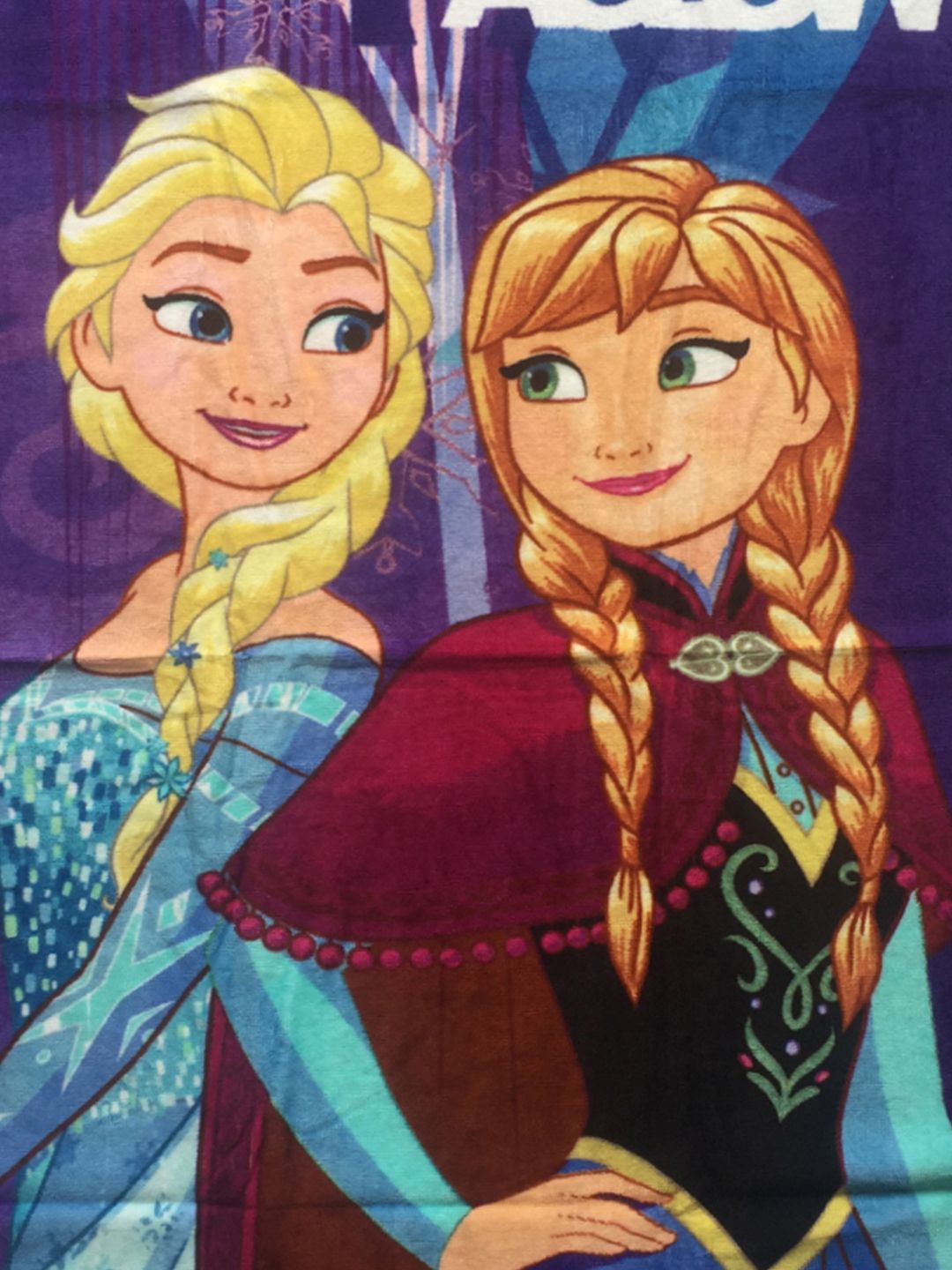 Disney Frozen "Northern Lights A Glow" Kids Bath Towel Combo - Pack of 2 by Athom Living - Athom Living