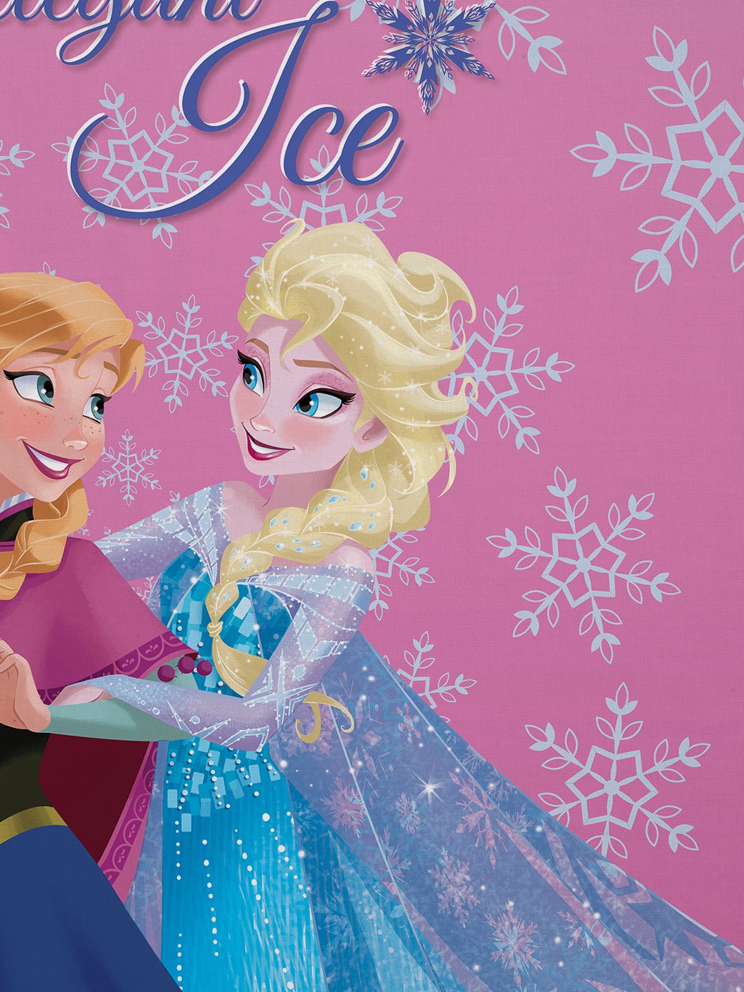 Disney Frozen Winter Magic Cotton Single Bedsheet Set - Athom Living