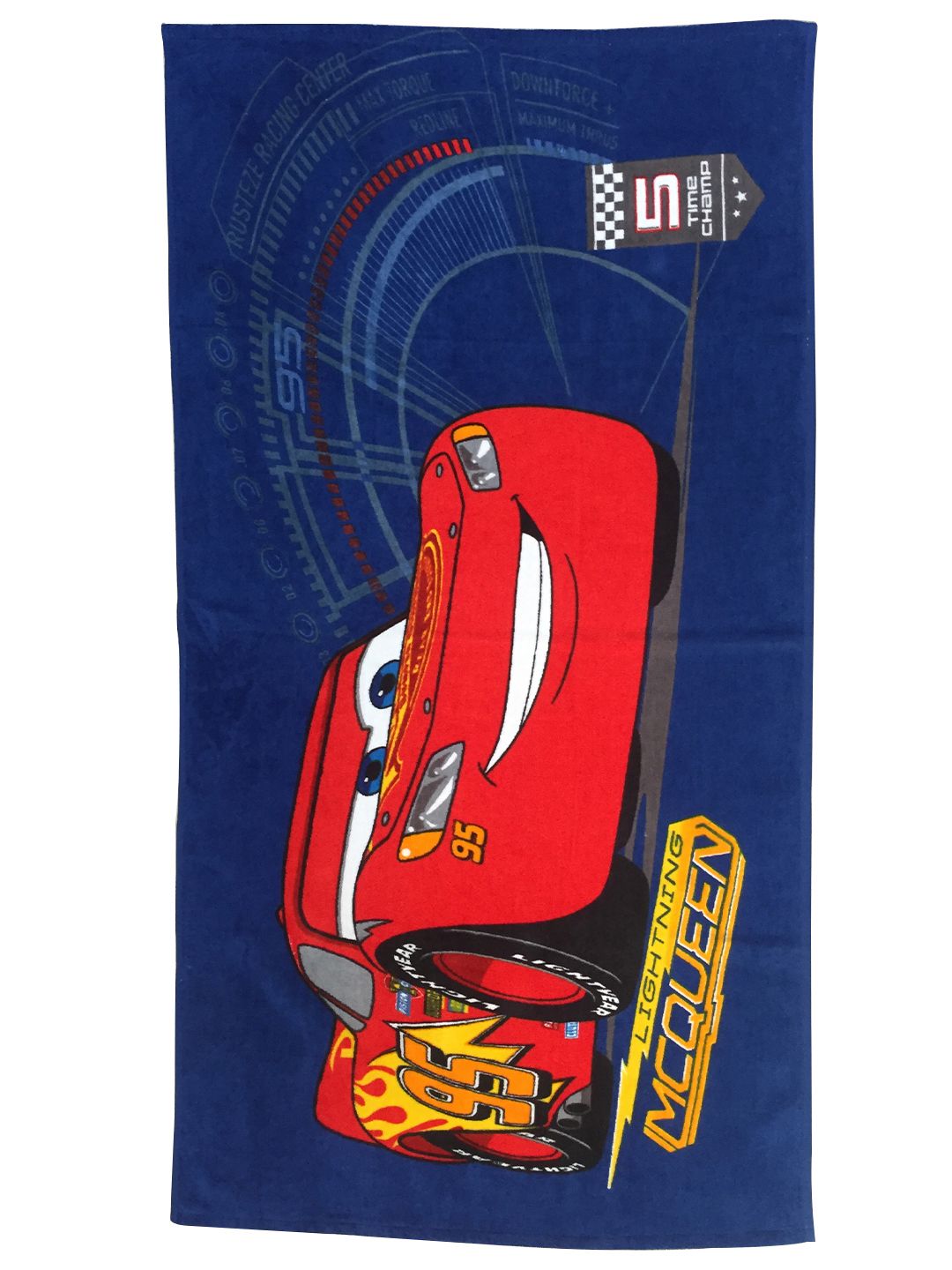 Disney "Mickey Mouse" & "Disney Cars" Kids Bath Towel Combo - Pack of 2 by Athom Living - Athom Living