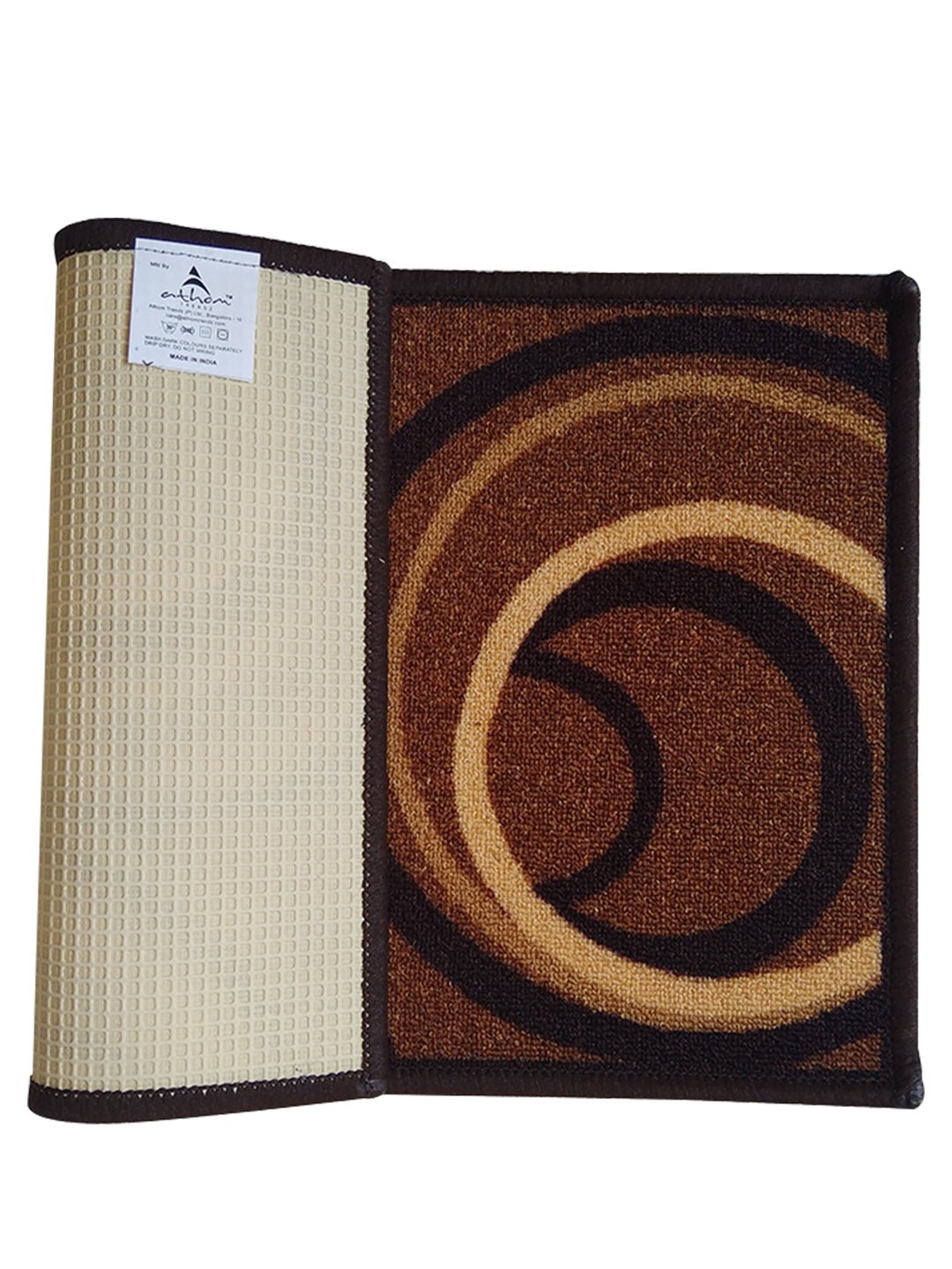 Eazy Home Premium Beige Anti - Slip Door Mat by Athom Living - Athom Living