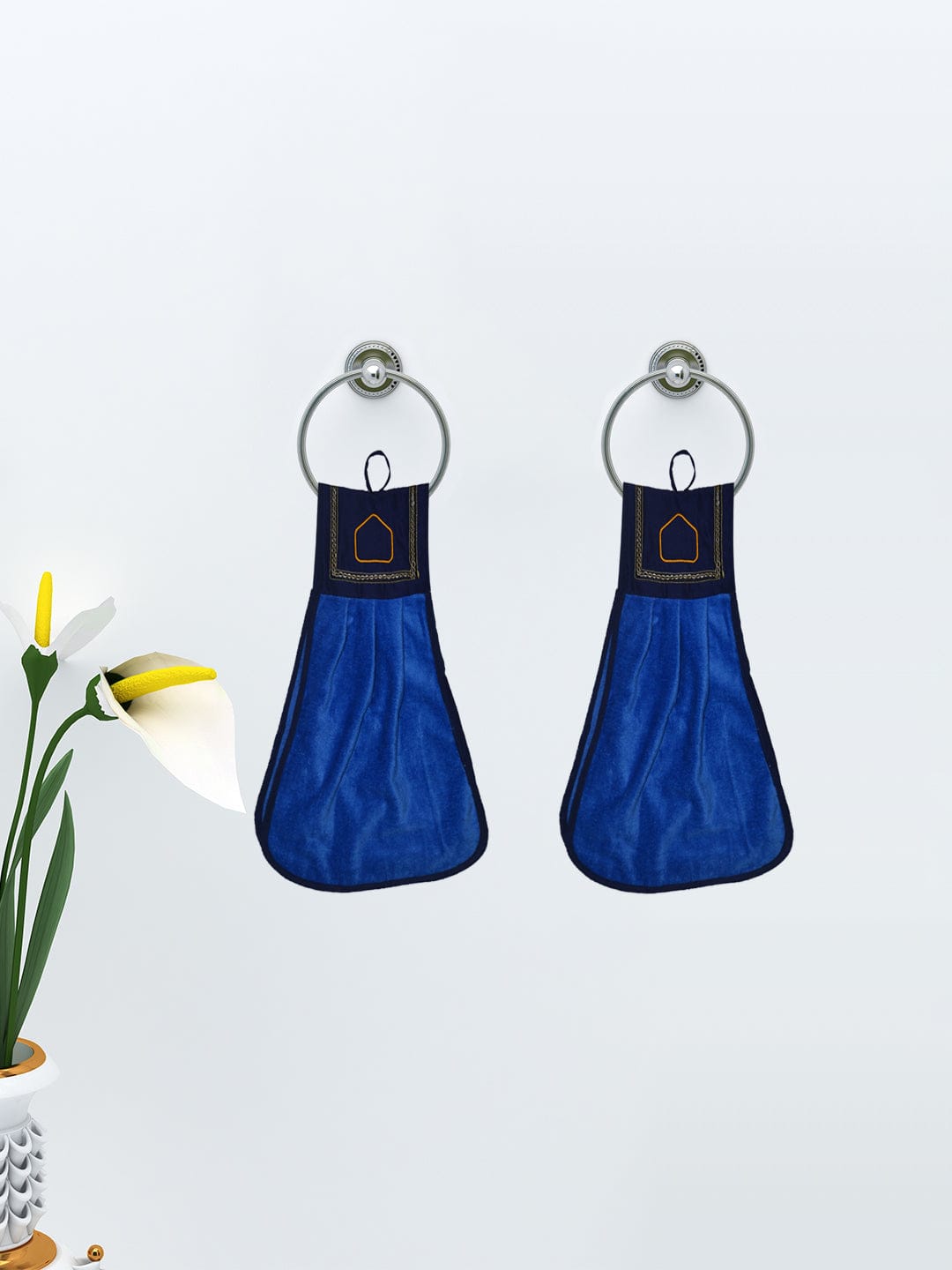 Loop Hanging Cotton Washbasin Towel for Kitchen and Bathroom by Athom Living - Athom Living